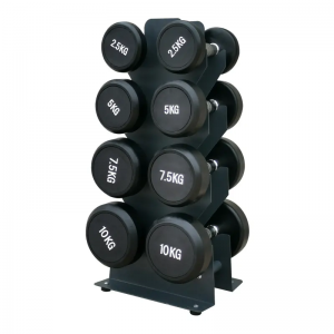 Multi-stage weight 4 pairs of dumbbell stands