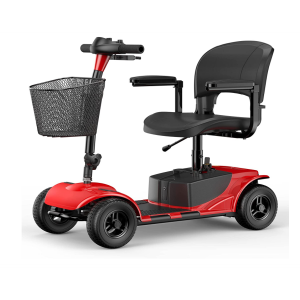 4 wheel power mobile scooter is suitable for seniors