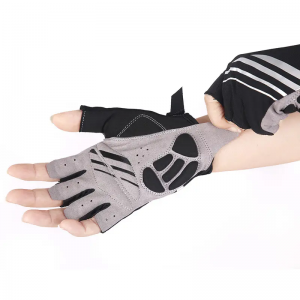 Breathable Cycling Gloves Training Fitness Glove Outside Riding Female Half Finger Bike Gloves