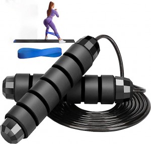 Tangle-free Speed Band Ball Bearing Jump Ropes and Resistance Bands