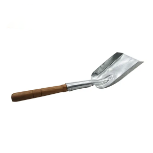 Outdoor Garden Tool Shovels with Carbon Steel Head and Wood Handle