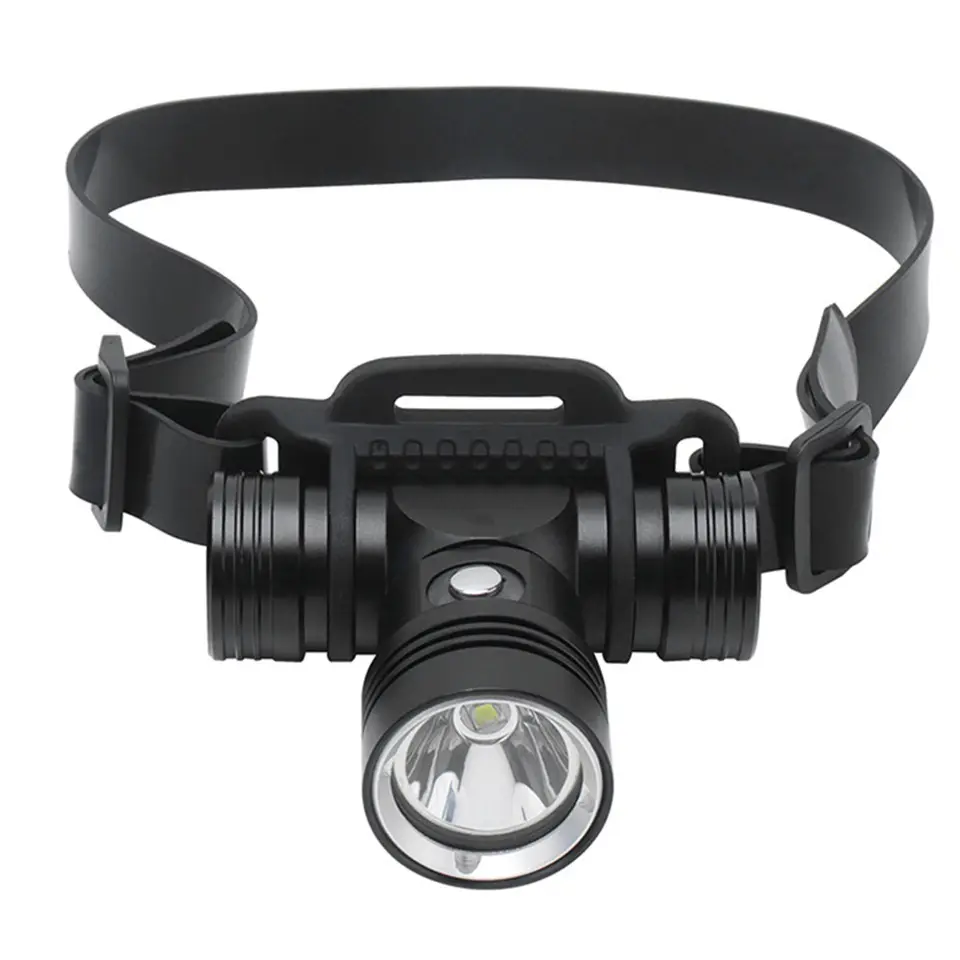 LED diving headlight flashlight