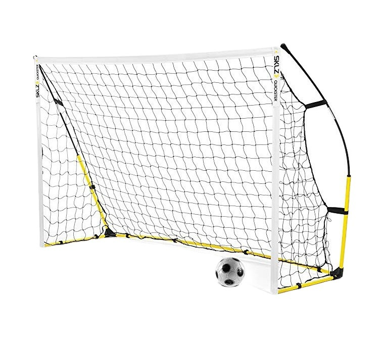 Portable quick assembly of football nets