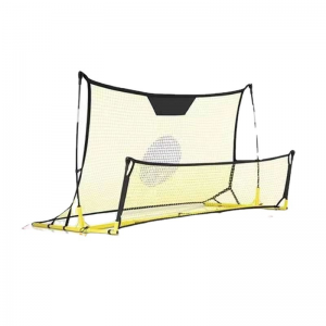 Football folding teen quick assembly portable double-sided bounce rebound net
