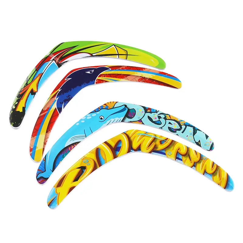 Eva Foam V-shape Boomerang Outdoor Sports Toys Parent-child Interaction Throwing Toys