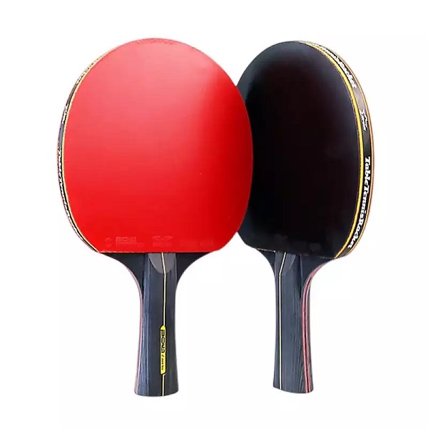 Best Selling 2pcs Professional 6 Star Table Tennis Racket Ping Pong Racket Set Pimples-in Rubber Hight Quality Blade Bat Paddles