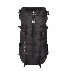 custom 40L Black Waterproof Light weight Travel bag Backpack mountain CAMP bag for climbing hiking trekking