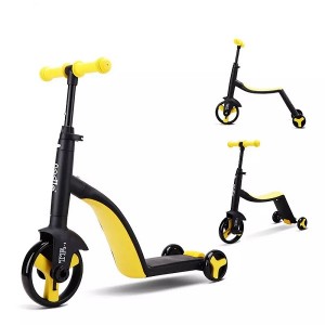 Nadle children’s kick scooter scooters tricycle bicycle toy car folding travel,Suitable for children over 3 years old 2020