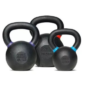 4kg 16kg 20kg 48kg Engraved KG LB Pesa Rusa Gym Kettlebell Weight Yoga Fitness Customize Casting Iron Kettle Bell