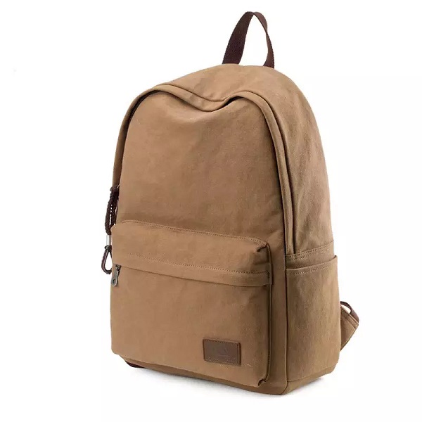 canvas travel bag for college student leisure backpack bag