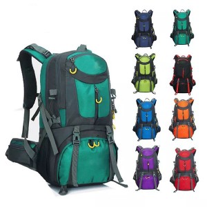 Customized newest large capacity outdoor sports travel trekking camping hiking backpack back pack