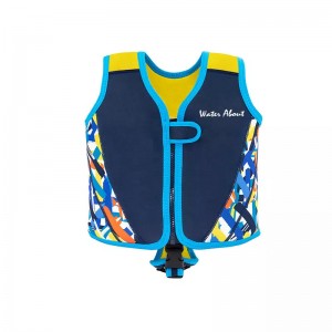 Custom Children Swimming Pool Accessories Cartoon Kids Floating Vest Child Life Jacket Buoyancy Vest Water Kids Swimm Vest