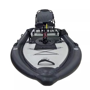 Hot sale inflatable pedal kayak pedal sup fishing drive system 12ft foot-pedal-kayak