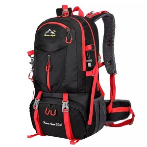 Top sale factory price sport light weight traveling water resistant 40L/50L/60L outdoor hiking backpack