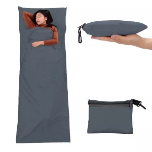 Adult Sleeping Bag for Outdoor Travel Hotels Pure Cotton Ultralight Envelope Portable Sanitary bag