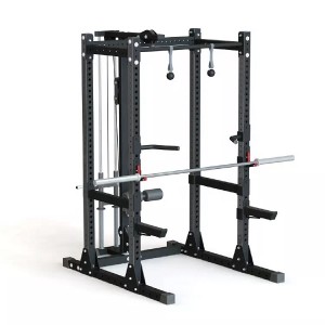 High Quality Wholesale Home Gym Equipment half squat power rack bench adjustable power cage commercial squat rack