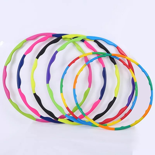 Detachable Adjustable Exercise Plastic Large Toy Hoop for Sports and Playing Weighted Hoola Hoop