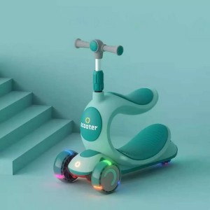 Multi-functional children’s scooter 3 in 1 pedal scooter