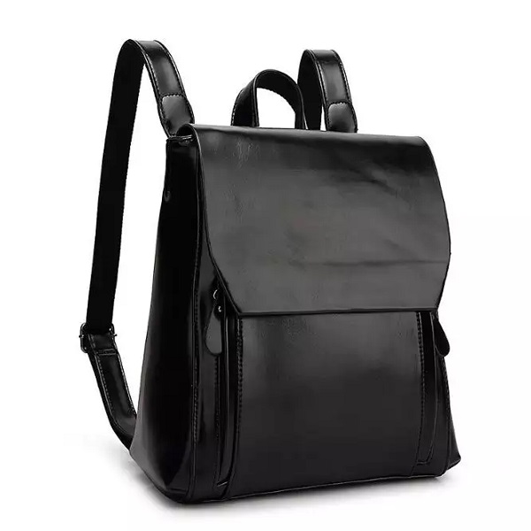 Fashion wholesale custom travelling leather backpack women