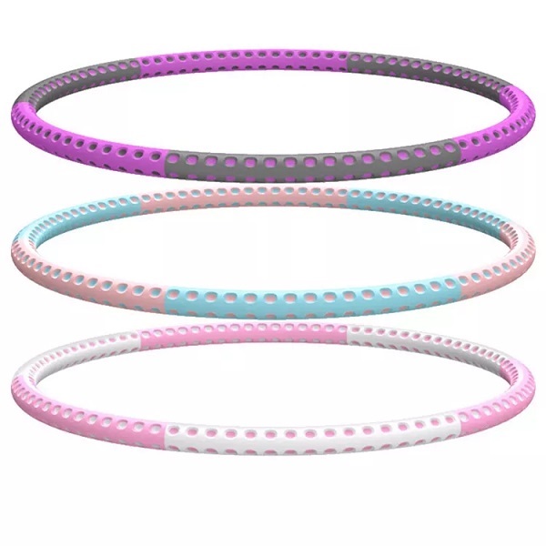 Professional Manufacture Cheap Stainless Steel Fitness Hula-hoop With Weight