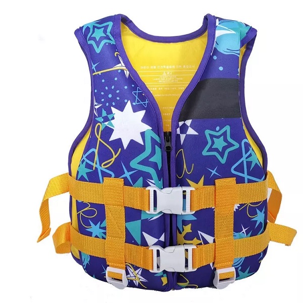 Durable swimming buoyancy vest neoprene kids life jacket children life jacket vest