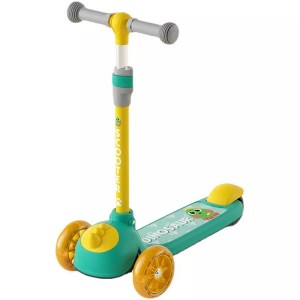 Children’s scooter 1-3-6 years old detachable flashing wheel male and female baby pedal tricycle children balancing car
