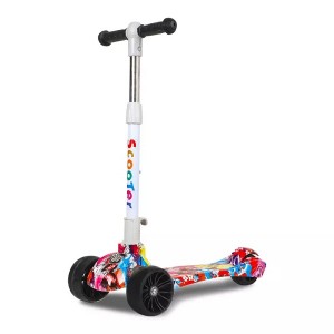 2021 Wholesale Baby Scooter for 3 Wheel Nadle Children’s Ride on Car Cheap Kids Children Scooter for Sale with Music 3 in 1 503