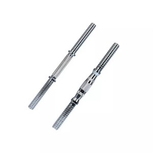 Custom/Wholesale high quality dumbbell accessories electroplating surface 35cm/40cm/45cm dumbbell connect stick/Dumbbell Rod
