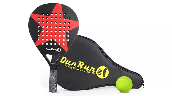 In Stock Paddle Tennis Racket Carbon Fiber Custom Diamond Shape Padel Racket with case