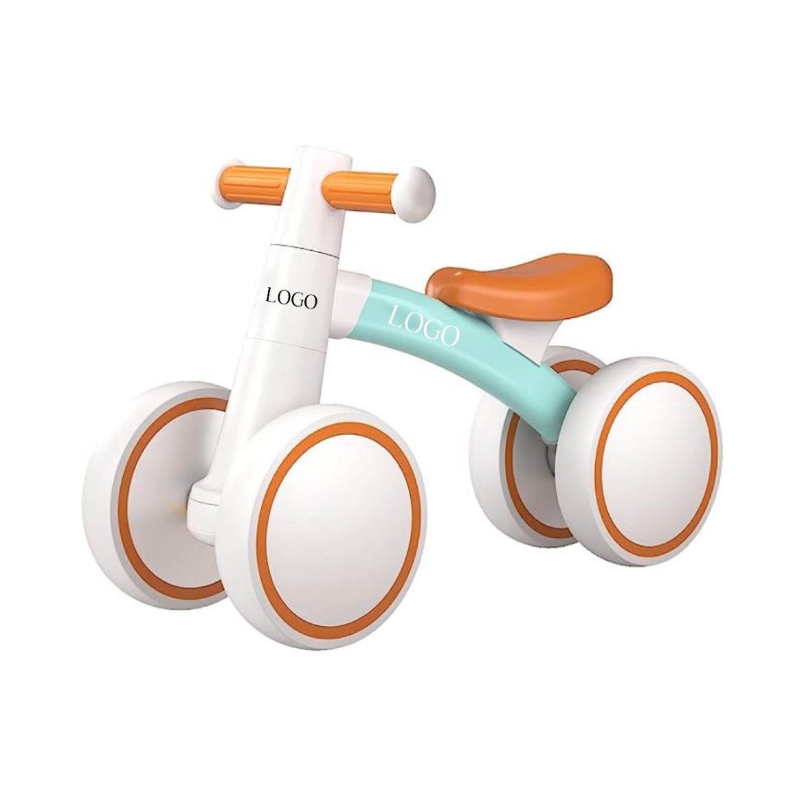 Pedal-less flexible toddler bike
