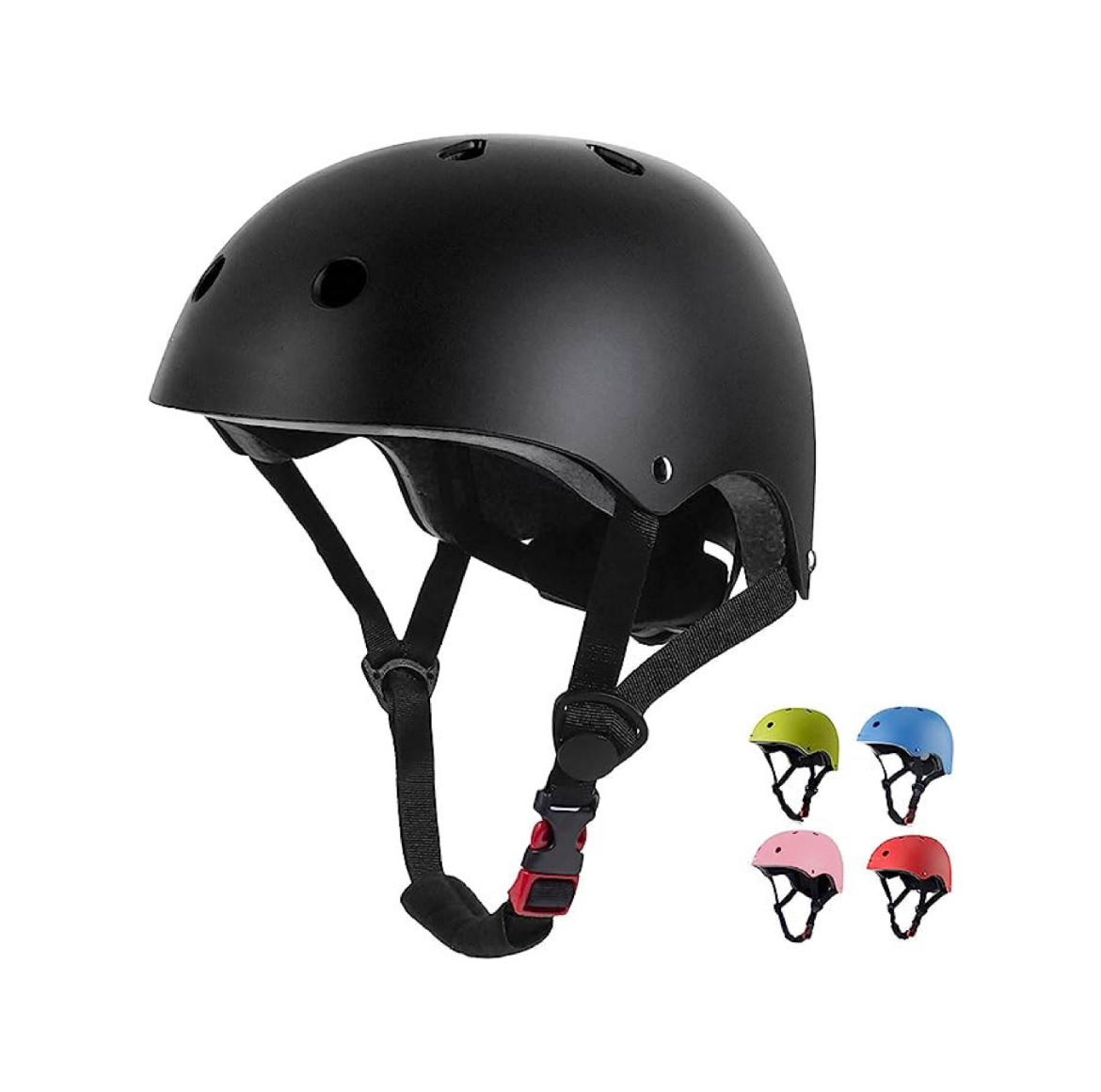 5 Colors Kids Bike Helmet Vented and Adjustable Toddler Helmet