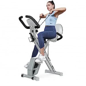 Foldable Magnetic X-Fitness Stationary Bicycle Machine