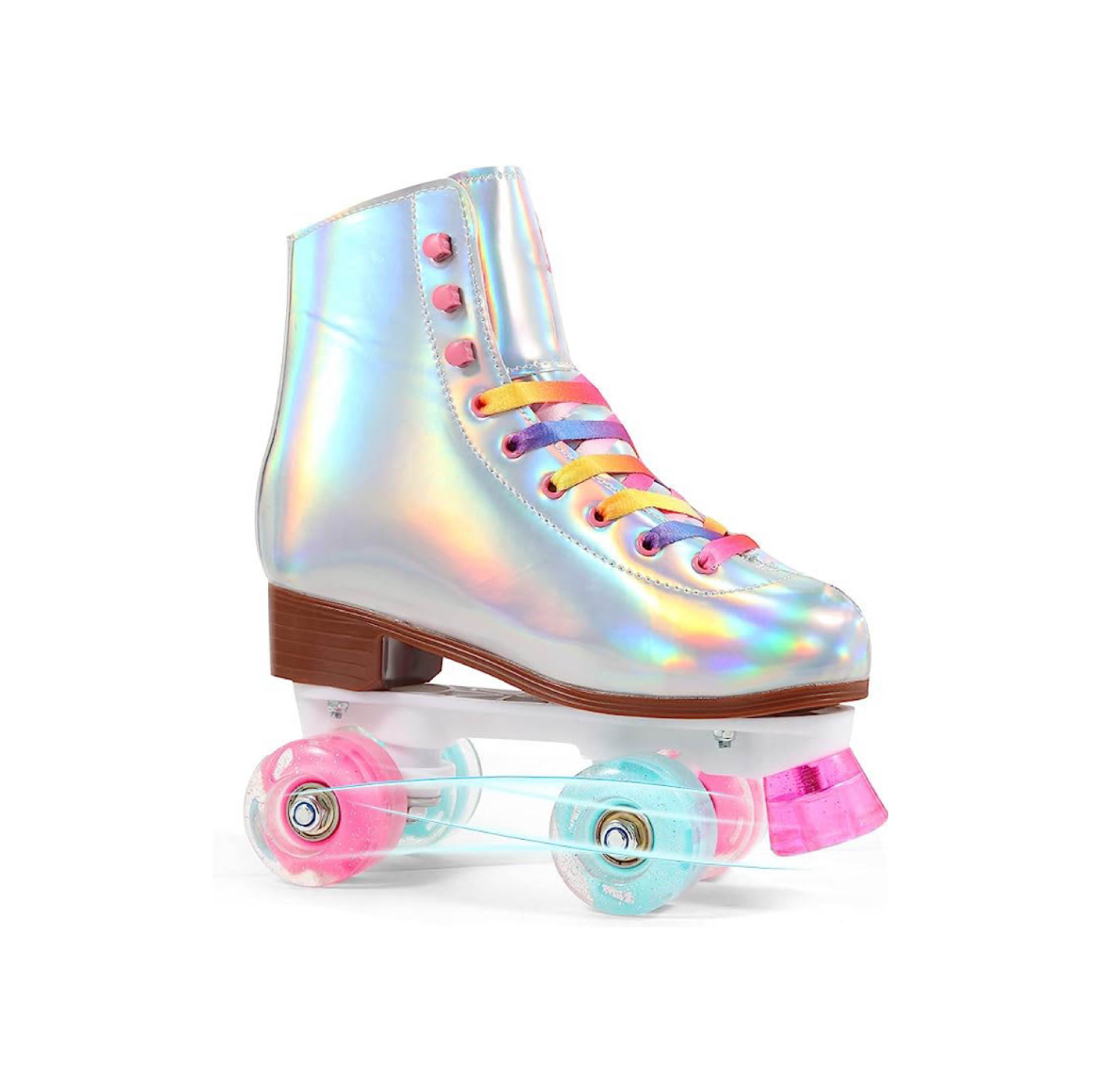 Four-wheeled Skates for Girls and Women All-wheeled Light Up