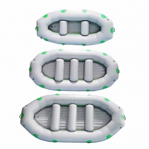 customized High quality inflatable rafting boat white water raft PVC boat