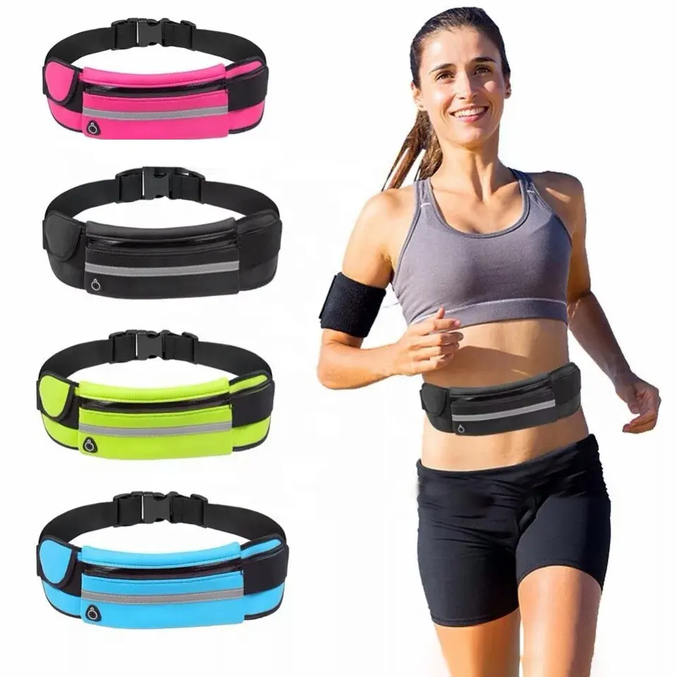 Running Mobile Phone Arm Bag Men and Women Fitness Outside Sports Cover Workout Neoprene Sports Waist Pack