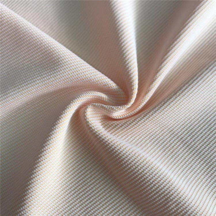 საბითუმო კარგი ხარისხის 87 Polyester 13 Elastane Single Jersey Sportswear Vest Fabric