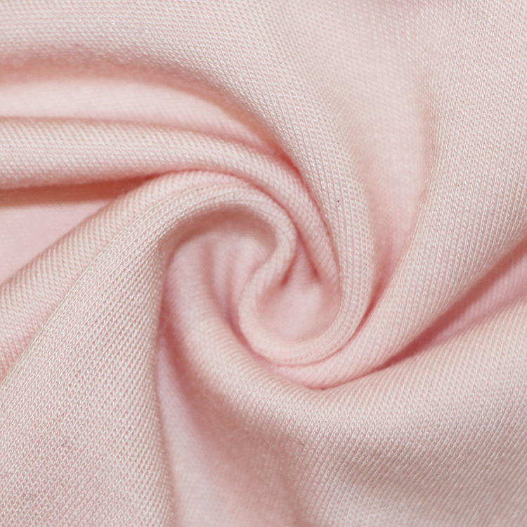 Weft knitted milk modal interlock 14.4% acrylic 81.6% lycell 4% spandex thermal underwear fabric