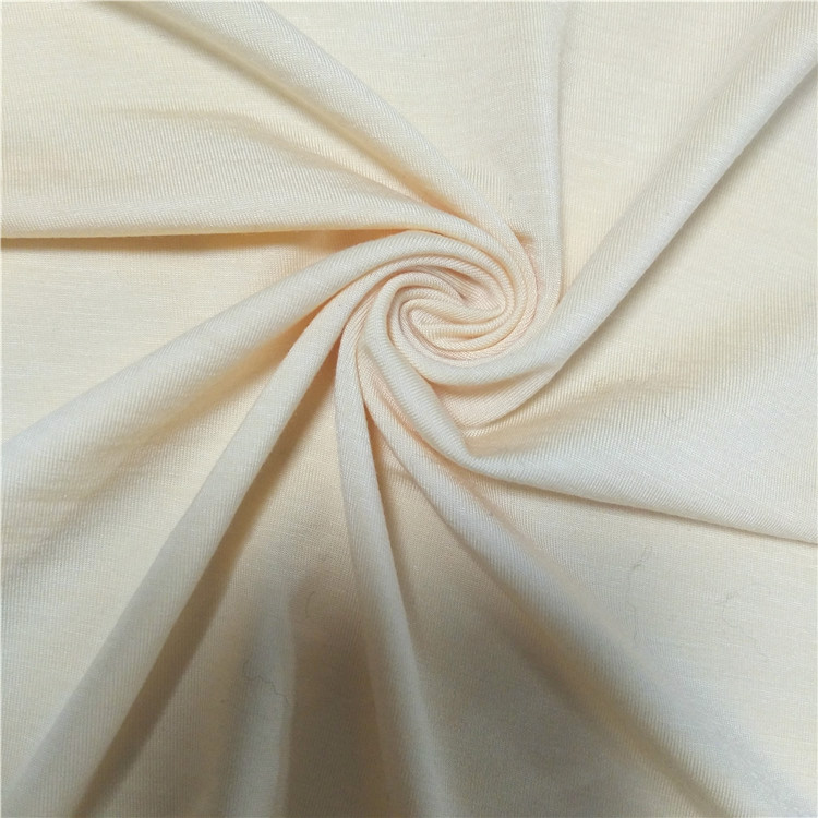 61%Modal+33%Cuprammenium fiber+6%Spandex Cooling Elastic Sportswear Lingerie Fabric