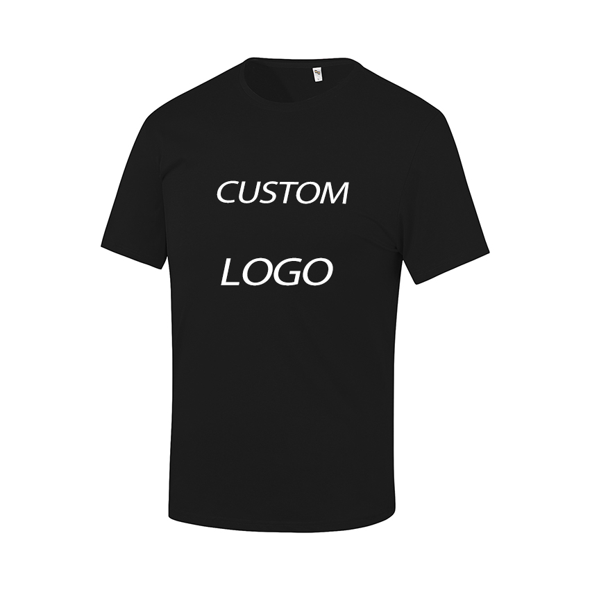 Crew Neck Logo custom t shirt printing blank t-shirt  plus size men's t shirts stock t-shirt