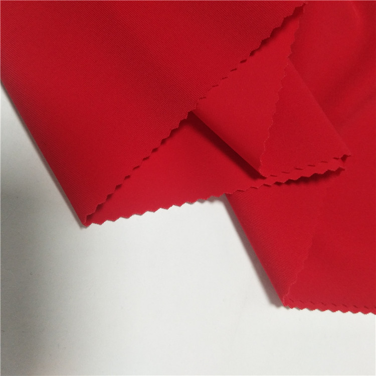 China Hot Sale knitted elastic nylon Spandex plain dye stretch fabric