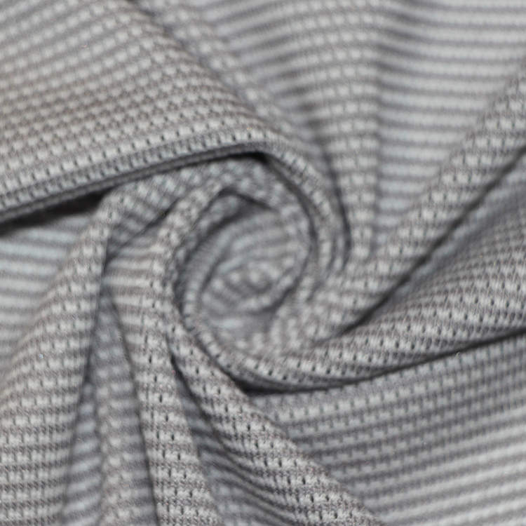 модален полиестер спандекс плат мрежеста еластична обикновена тъкан за тениска
