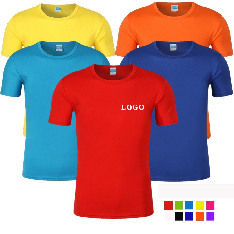 OEM logo design 100% cotton 220gsm unisex men hip hop blank t shirt custom printing t-shirt