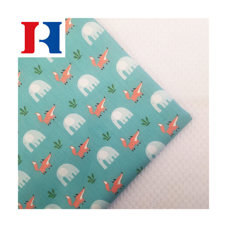 Гарячий продаж зручний квітковий дизайн тканий бавовняний друкований домашній текстиль м'який мультфільм дитячий друкований тканий твіл для постільної білизни