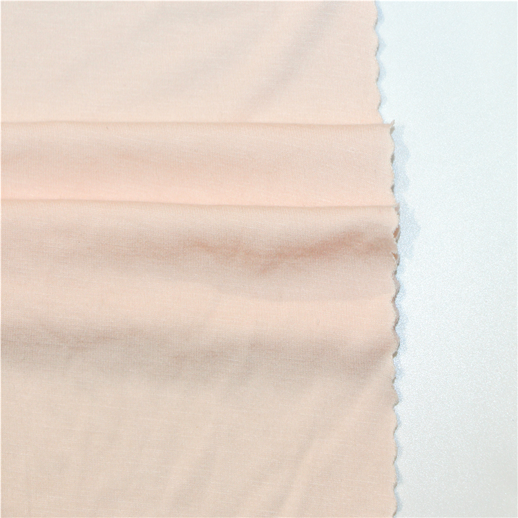 Super Soft PremiumTextile Silkworm Protein Fiber Viscose Spandex Jersey Fabric for Underwear