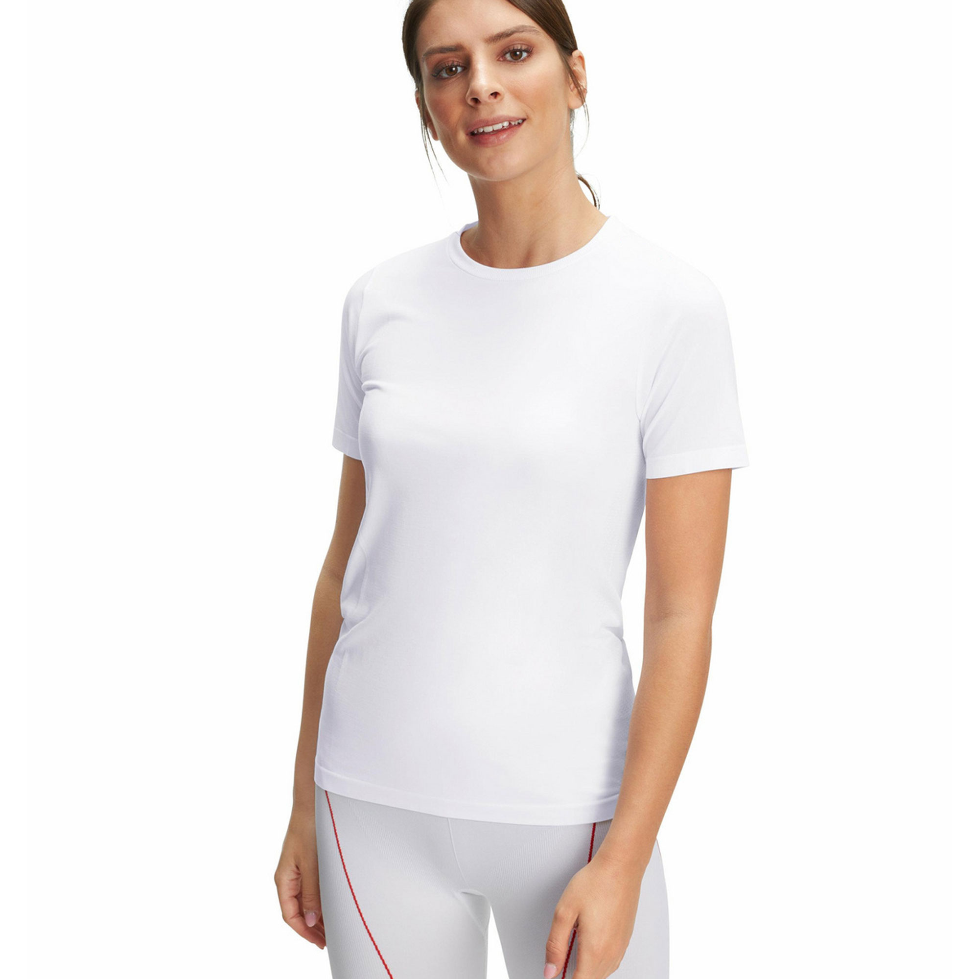 Heildverslun Gym Wear Women Custom Blank Crop Top gym yoga T Shirt