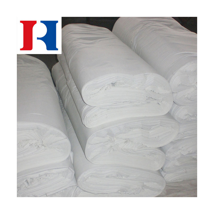 Топла распродажба 100% памучна бела/обоена ткаенина од поплин за облека за облека Hometextile Кина Фабрика добавувач на големо 30×30 68×68