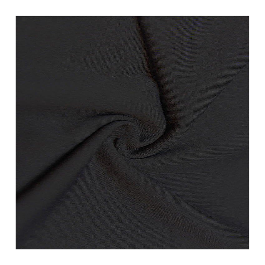 minkštas patogus rankoms jaučiamas juodas elastanas audinys antblauzdiniams sportinei aprangai elastingas audinys