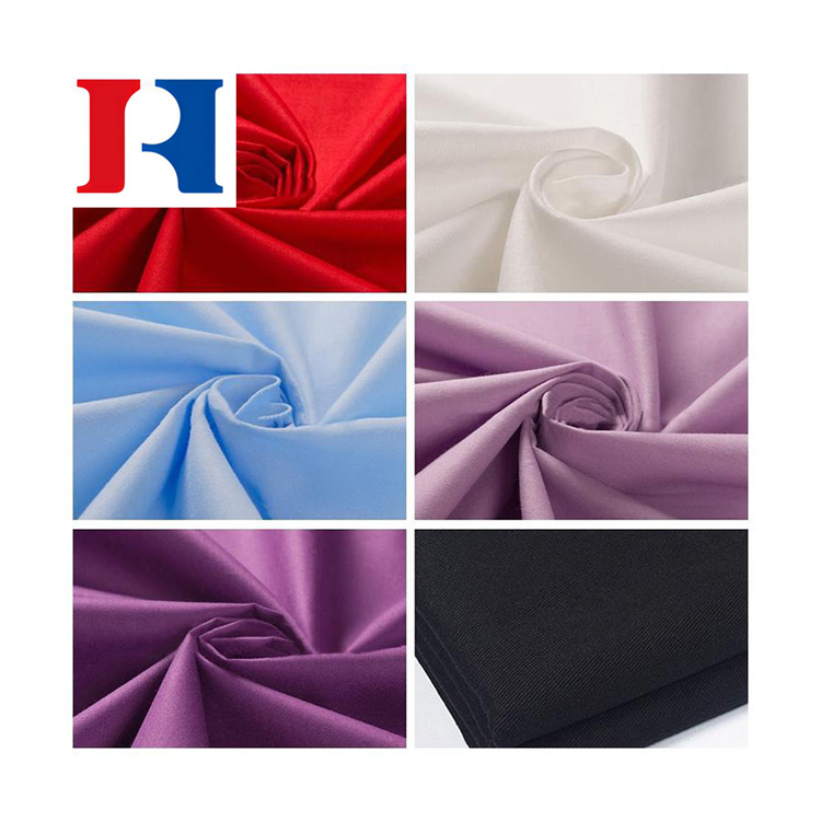 100% Organic Cotton Fabric alang sa Bedding Bear Printed Fabric Woven Plain High Grade Cotton Fabric Roll Packing Customized Color