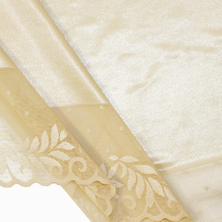 new develop flower nylon chest wrap corset fabric high quality wedding dress fabric