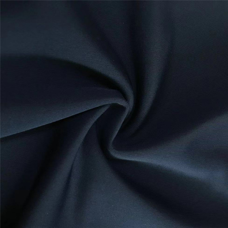 85 polyester 15 spandex yogabroek stof zwarte spandex elastische stof